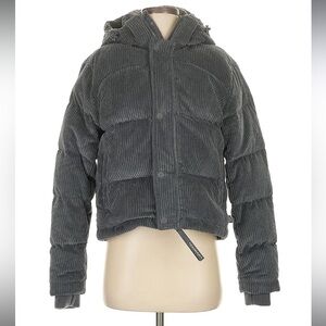 Aritzia The Super Puff Shorty Corduroy Puffer Jacket